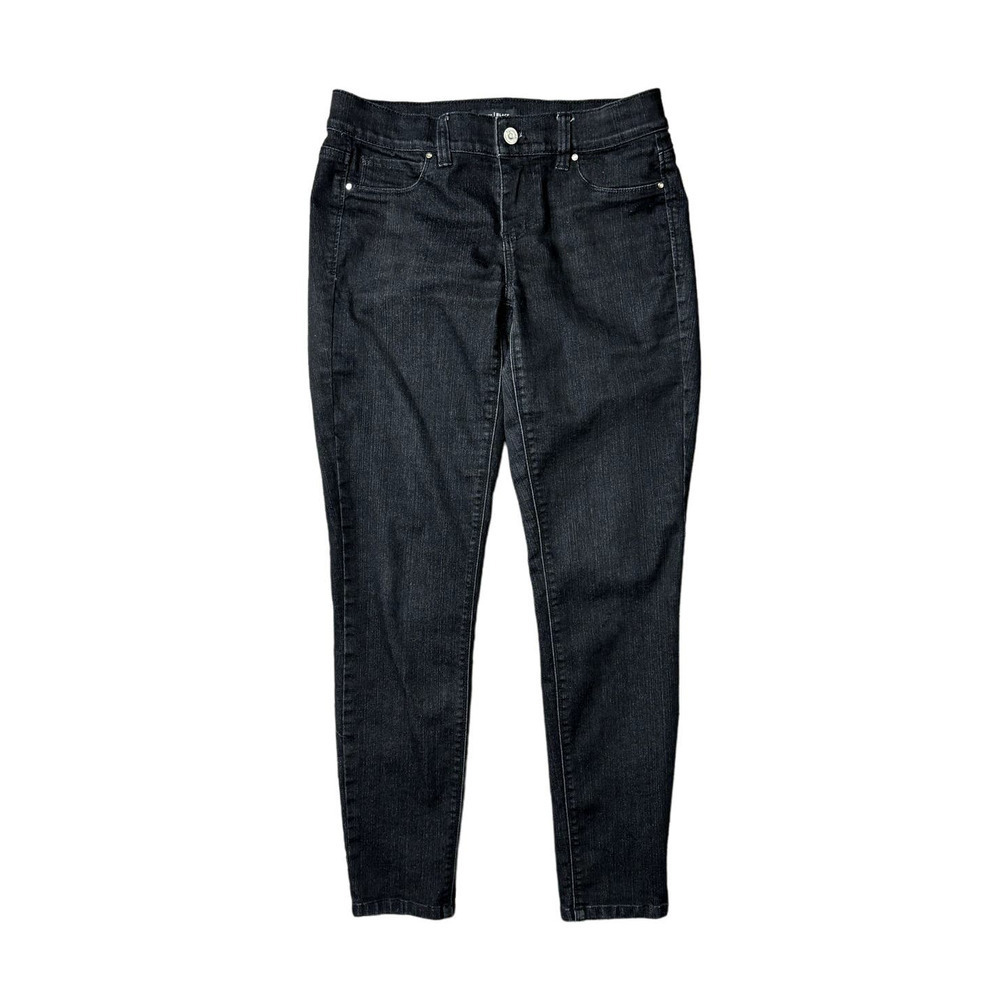 White House Black Market Black Feel Beautiful Skinny Denim Jeans Jegging Size S